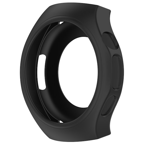 Silikonskal kompatibelt med Huawei Watch 5 (42mm) - Repskyddande och Slitstarkt Skydd Svart