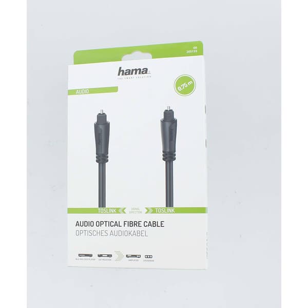 Kabel ODT Sort 0,75m