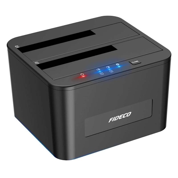 FIDECO YPZ04S2 HDD/SSD-telakointi-/kloonausasema (USB 3.0, SATA)