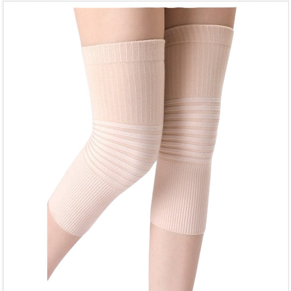 Tunna &amp; andningsbara knäskydd för sommaren Beige M