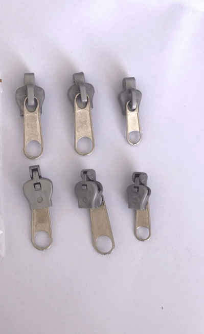 Fix A Zipper (6-pack) - Dragkedja Reparationssats Silver Silver