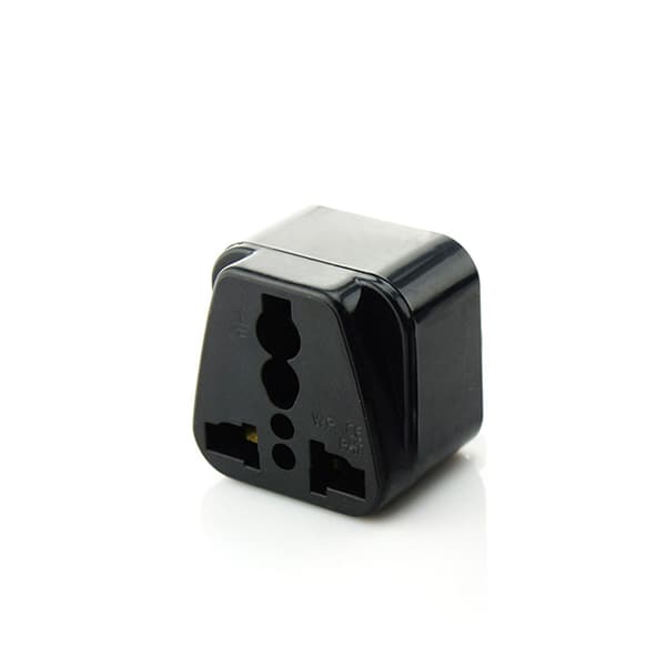 WD-9C Europæisk Standard Rejseadapter Black Black