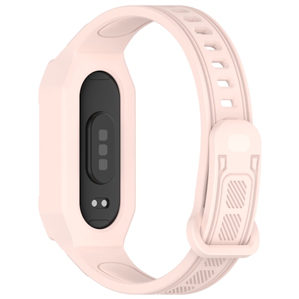 Universelt silikonebånd til Xiaomi Mi Band 9, 8, 7, 6, 5 Lyserød