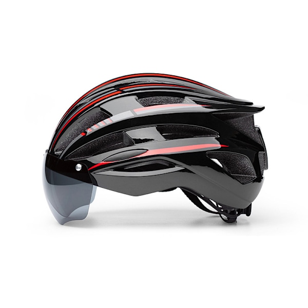 Snygg Aero cykelhjälm med magnetiskt visir - Flerfärgad 2