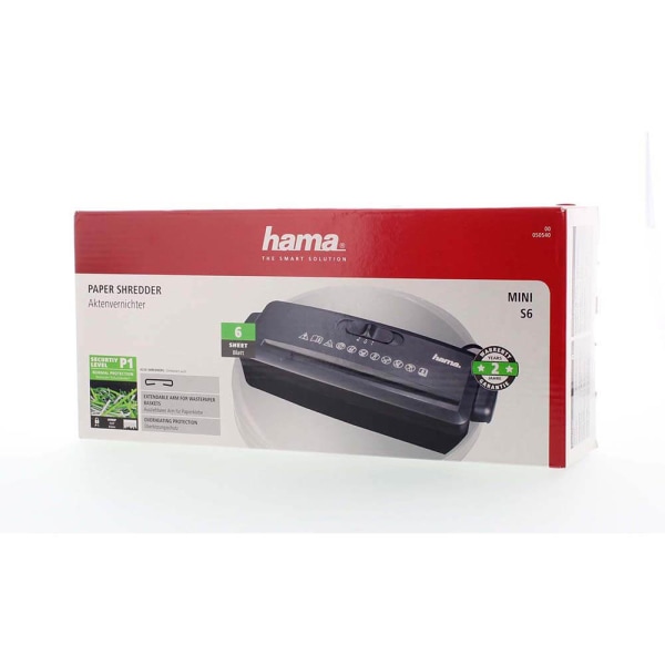 HAMA Dokumentförstörare Mini S6