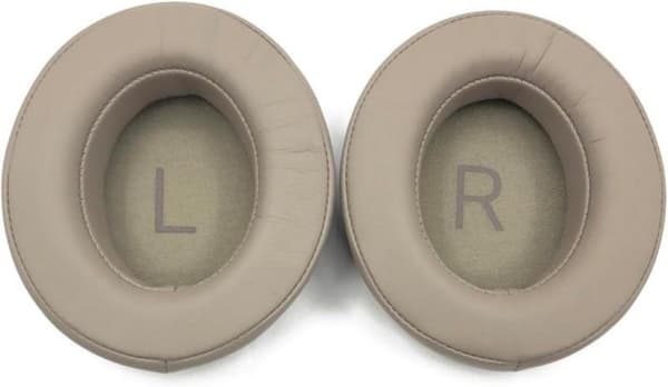 Öronkuddar för Sennheiser Momentum 3 Äkta läder Light gold Light gold