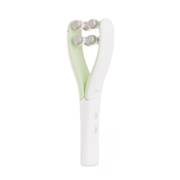 Rolling Pulse Ansiktsmassager: EMS Microström & Högfrekvent Vibration för V-Ansiktslyft & Hudåtstramning Green Green