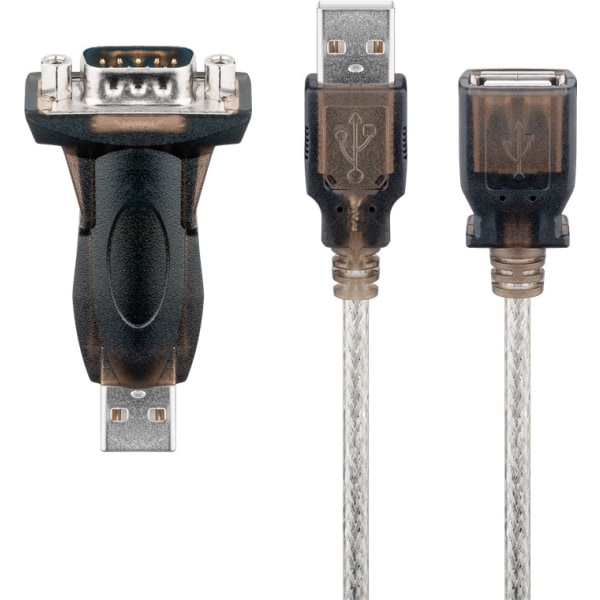 Miniadapter för USB till seriell utrustning (RS232)