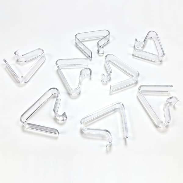 Transparenta Dukhållare, 8-pack L L