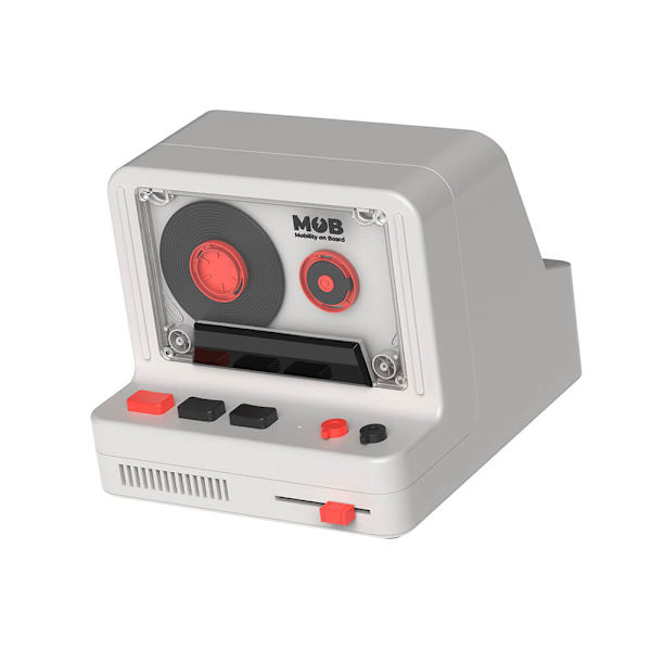 Högtalare Retro Kamera Grå