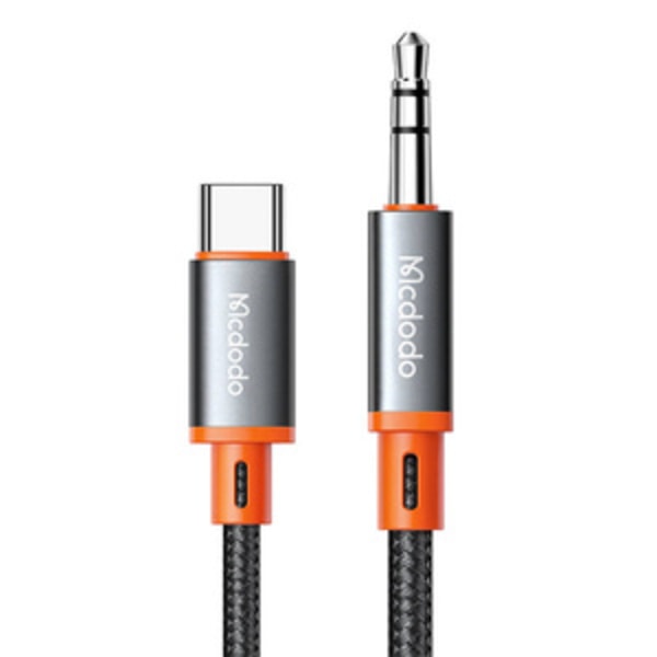 Kabel Mcdodo CA-0820 USB-C til 3,5 mm AUX mini-stik, 1,2 m (sort)