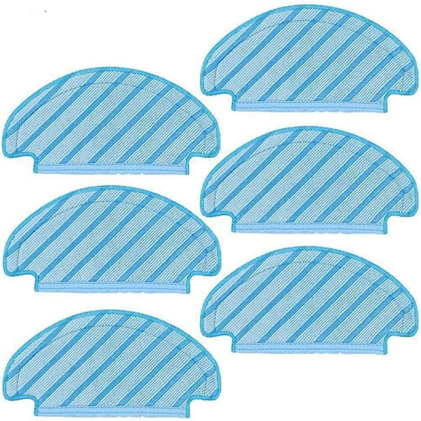 Moppduk 6-pack för Ecovacs Deebot T8/T8+/T8 AIVI/T8 Max/T9/T9+