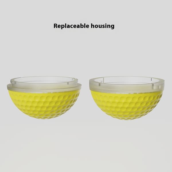 Interaktiv Kat Legetøjsbold - Genopladelig & Selvroterende Yellow Yellow