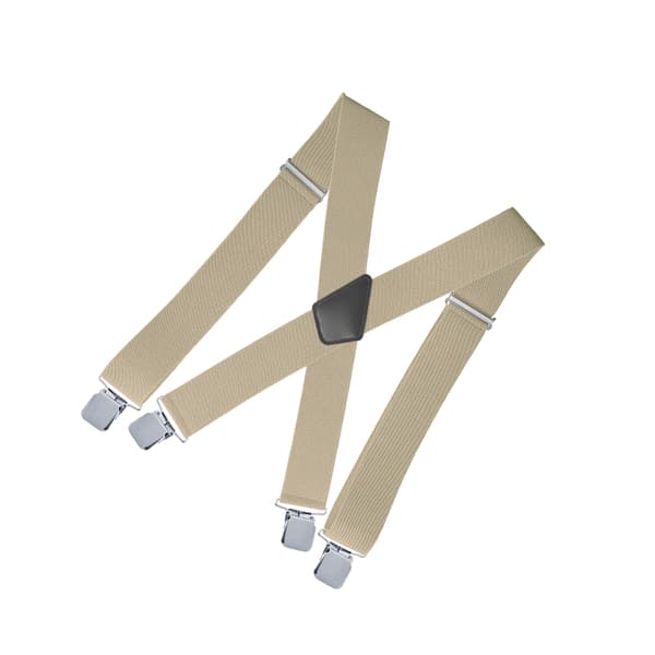 Justerbare elastiske seler Khaki Khaki