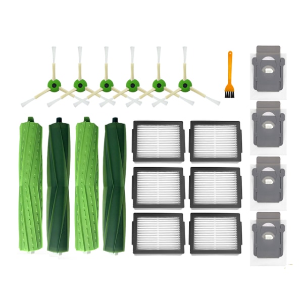 INF Tillbehör 22 delar iRobot Roomba i6 / i6+ / i3 / i3+ / i4 / i4+ / i7 / i7+ / i8 / i8+ / j7 / j7+ / E5 / E6