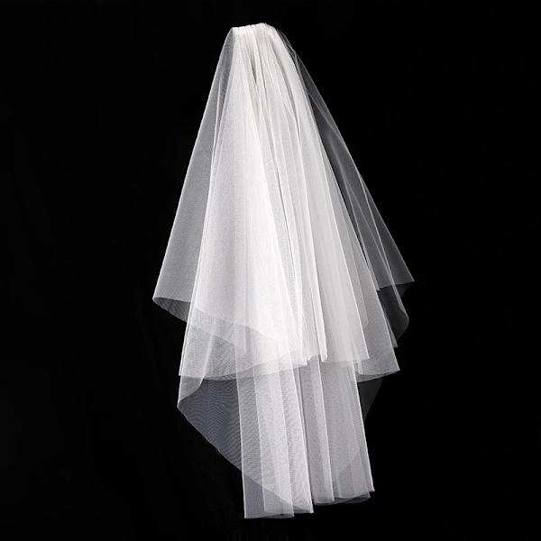 Bridal Wedding Veil Naisten Lyhyet Vails