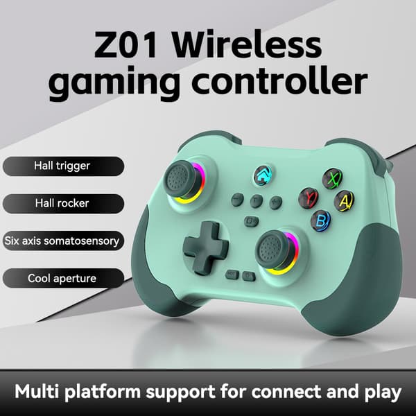 Z01 Mobil Spilcontroller til Flere Platforme Green Green
