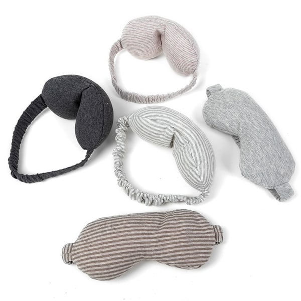 Ljusblockerande Sovmask / Ögonmask Ljusgrå