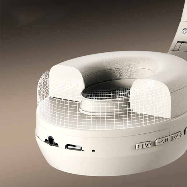 DR-05 Khaki White Bluetooth -kuulokkeet: Langaton ääni