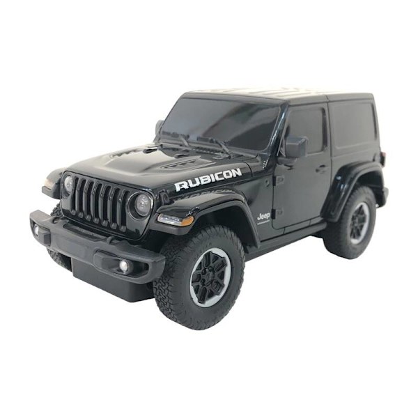 RASTAR R/C 1:24 JEEP Wrangler JL fjärrstyrd bil (svart)