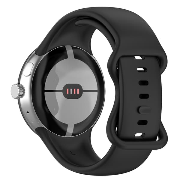 Ersättande Klockarmband för Google Pixel Watch 1/2 Black Black