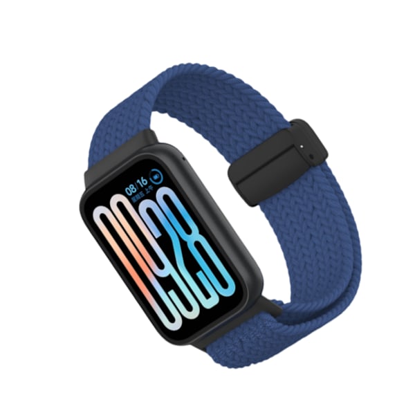 Nylon klockarmband för Xiaomi Mi Band 9 Pro/8 Pro, Redmi Watch 5 Blå