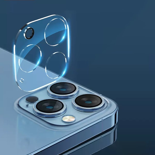 Täysin peittävä läpinäkyvä HD-kameran linssinsuojus, 3 kpl iPhone 16 Pro/16 ProMax