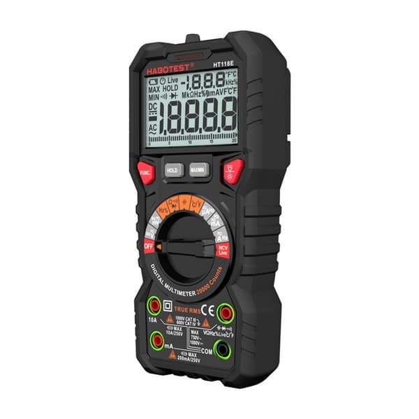 Habotest HT118E yleismittari True RMS NCV