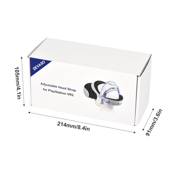 DEVASO justerbar huvudrem för PS VR2-headset
