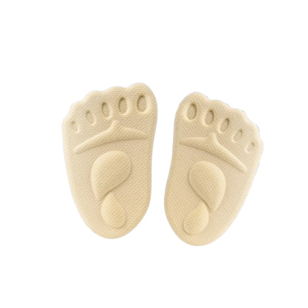 Paksutetut jalkaterän pehmusteet Beige