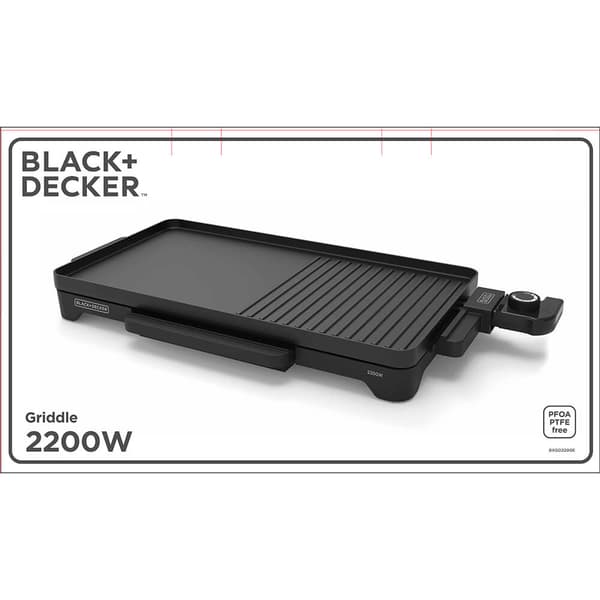 Bordgrill 2000W Sort
