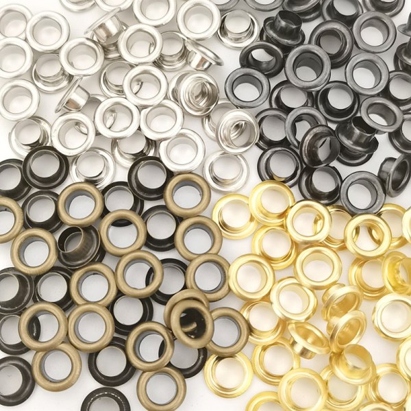 Set med DIY-Genomföringar, 200-pack (4 Färger x 50 set)