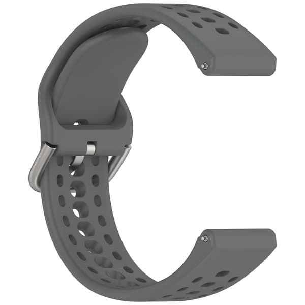 Silikone urrem til Amazfit Bip6 (A2435) DarkGrey DarkGrey