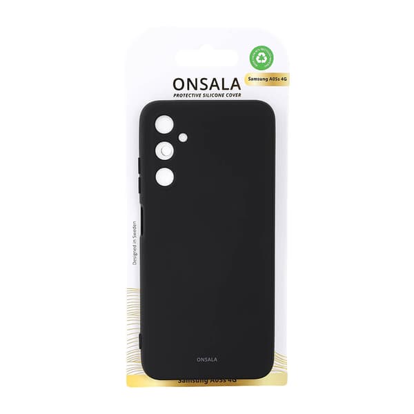 Mobilskal med Silikonkänsla Black - Samsung A05s 4G