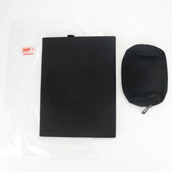 Stand folio sleeve i fåreskind og mikrofiber med strømpose til Surface Pro 10, kompatibel med Microsoft Surface Pro 10, TPU soft shell, tastaturlomme