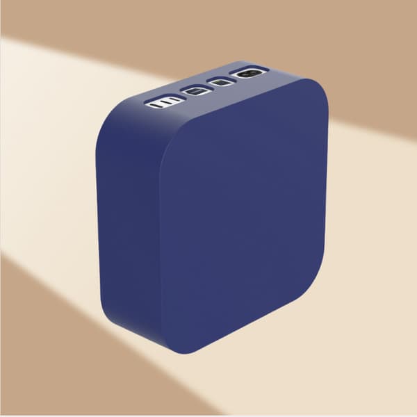 Elegant silikoneetui til Mac Mini M4/Pro Blue Blue
