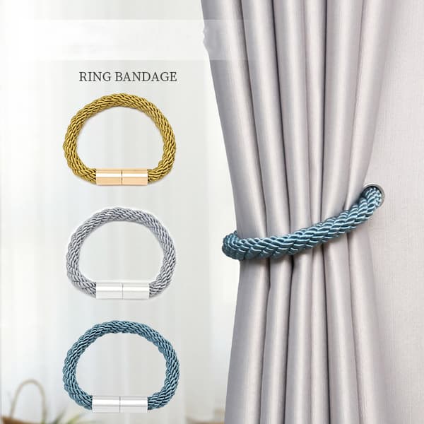 Magnetiske gardinspænder 2-pak - Elegant gardindekoration Camel Camel