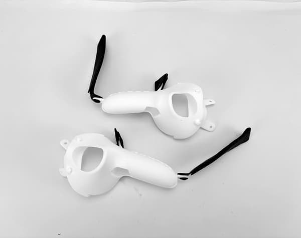 Suojaavat Silikonikahvasuojat Meta/Oculus Quest 2:lle White White