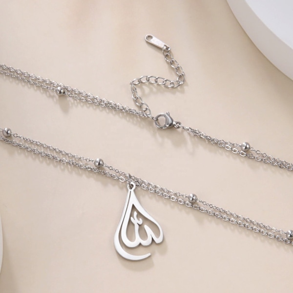 Allah halsband Silver