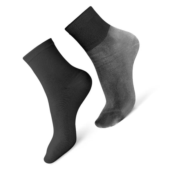 Gelinfunderade helstrumpor för komfort och stöd Black Black
