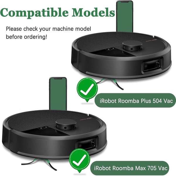 27 stk. Udskiftningstilbehørssæt Kompatibelt med iRobot Roomba Max 705/Plus 504 Støvsuger