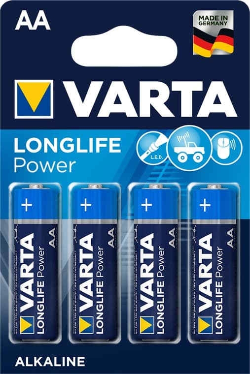 LR6/AA (Mignon) (4906) batteri, 4 stk. i blister