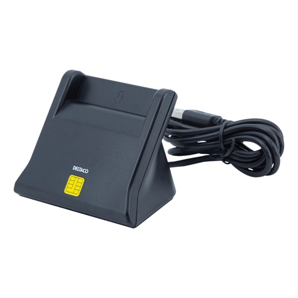 Smartkortläsare, USB-A, svart