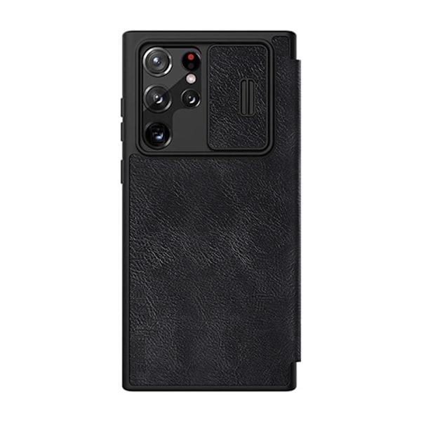 Etui Nillkin Qin Leather Pro til SAMSUNG S22 Ultra (sort)