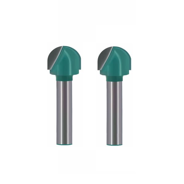 1/4" Shank Round Bottom Router Bit (2-pack) A