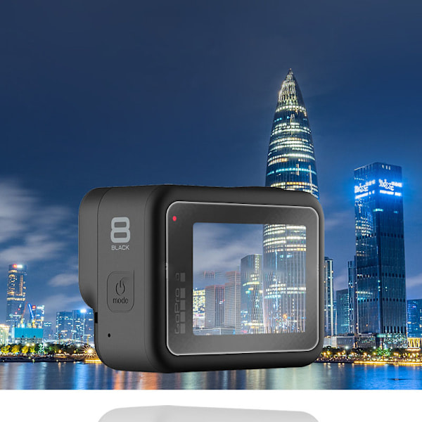 GoPro HERO 8 Black Härdat Glasskärmskydd