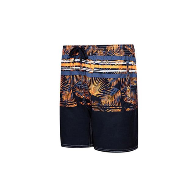 Herr Badshorts Snabbtorkande Orange XXL