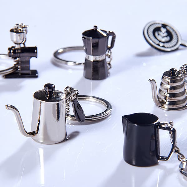Moka Pot Nyckelring Model 1