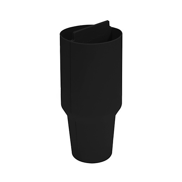 Silikonvattenflaskinsats (Passar YETI 42oz Rambler) Svart