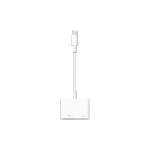 HDMI to Lightning adapter, white